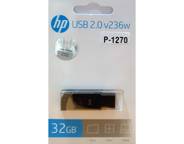 HP PENDRIVE 32GB 2.0 (V236W)